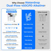 Image of Waterdrop T4-A 450GPD Alkaline Dual Flow Reverse Osmosis System