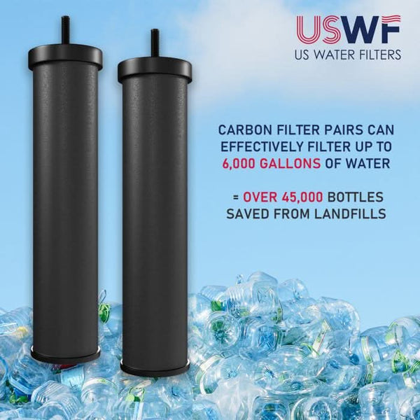 Black Berkey Water Filters Replacement Purification Elements BB9-2 (2 buy PACK) NEW