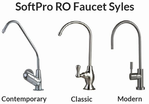 🚰  <b>PURIFIED DRINKING WATER:</b> Add The SoftPro Reverse Osmosis System + Advanced Alkalizer Filter <b><p style="color:red"> 👇 SELECT FAUCET STYLE & COLOR 👇</p></b>