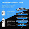Image of Water Filtration System Waterdrop Reverse Osmosis Tankless Water Filter - G2 RO Undersink Series - WD-G2-B