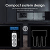 Image of waterdrop under sink integrated dual carbon filtration system 922653 - High Quality Product Image