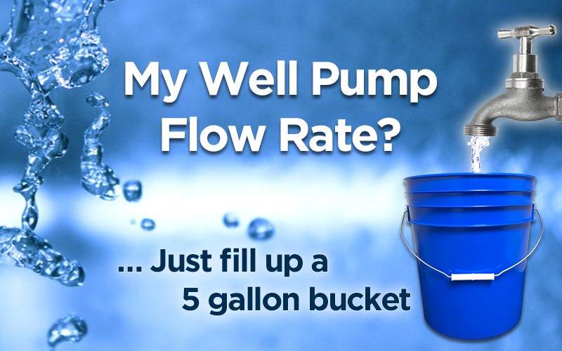 How To Test My Well Pump Flow Rate