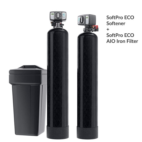 SoftPro ECO™ Water Softener for Well Water (upgraded Fleck 5600SXT) - Quality Water Treatment