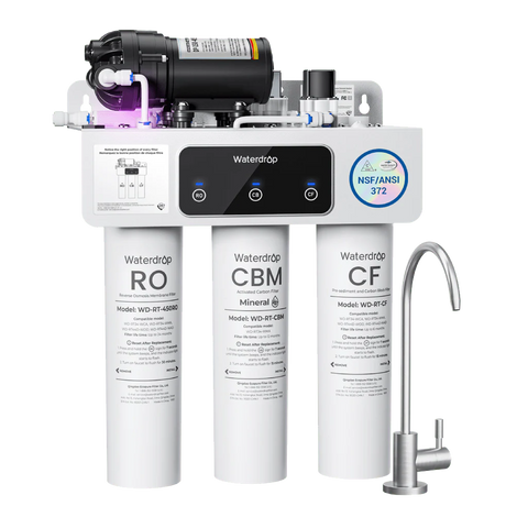 Waterdrop T3-M 450G Remineralization RO Under the Sink Water Filter