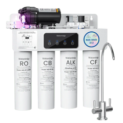 Waterdrop T4-A 450GPD Alkaline Dual Flow Reverse Osmosis System
