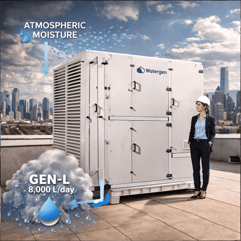 Discover GEN-L Watergen GEN-L Large Scale Air to Water Generator (Up to 6,000 L/day, AWG)