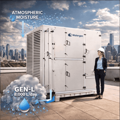 Watergen GEN-L Large Scale Air to Water Generator (Up to 6,000 L/day, AWG)