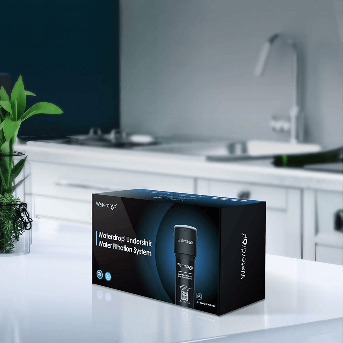 Water Filtration System WaterDrop Water Filter | Under Sink Direct Connect Filtration System
