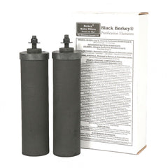 Black Berkey Filter - Berkey Black Filter Replacement Filters (BB9-2) (ships in 10 to 20 days. SHIPPING TO CALIFORNIA OR IOWA PROHIBITED)