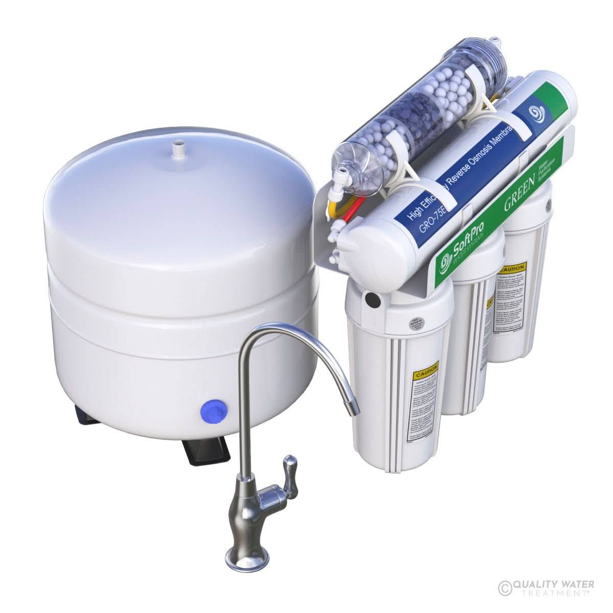 Reverse Osmosis 🚰  PURIFIED DRINKING WATER: Add The SoftPro Reverse Osmosis System + Advanced Alkalizer Filter  👇 SELECT FAUCET STYLE & COLOR 👇