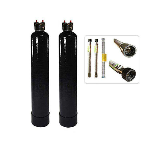 Dual Tank Carbon Filter System (Great for Benzene Removal) - Quality Water Treatment
