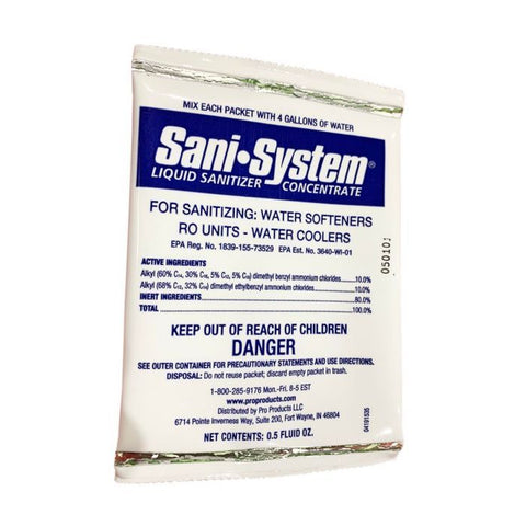 Pro Products Sani-System Water Softener Liquid Sanitizer (1 Pack)