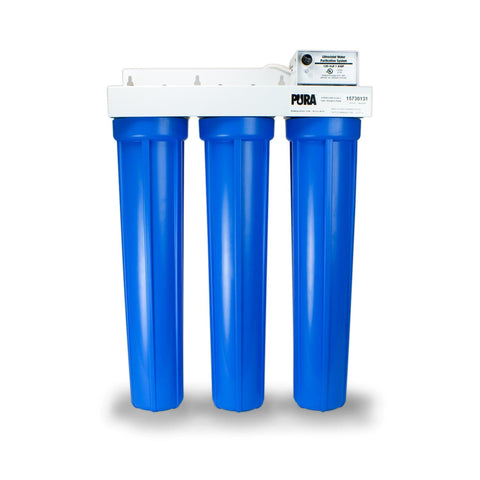 Pura UV-20 Filter, 3-Stage, Ultraviolet Light System with Sediment Filter