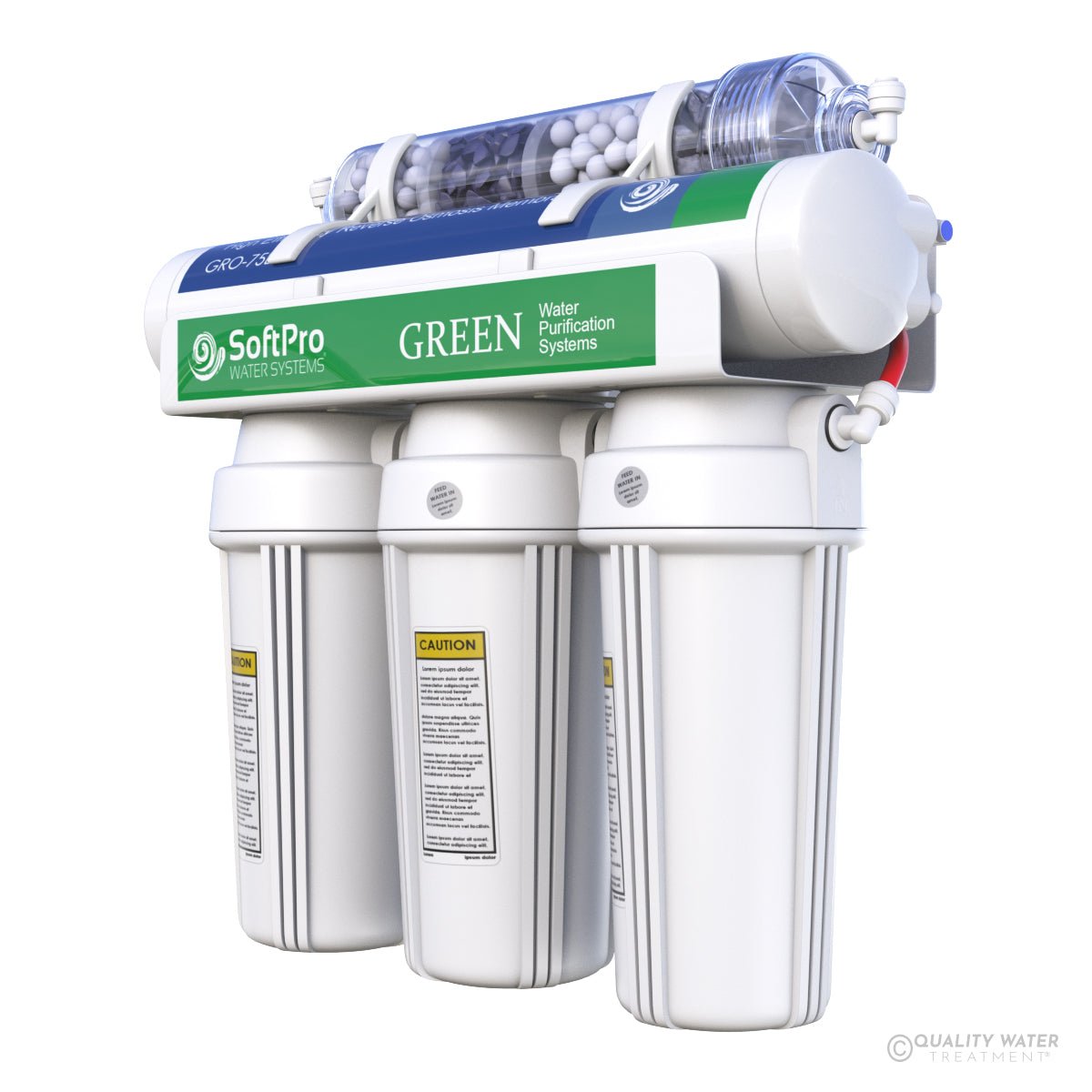 SoftPro Green Reverse Osmosis Water System (High-Efficiency, 50 GPD)