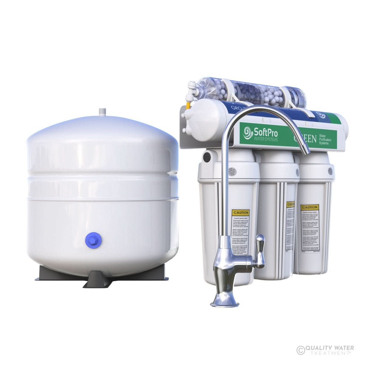 Reverse Osmosis SoftPro Green Reverse Osmosis Water System (High-Efficiency, 50 GPD)