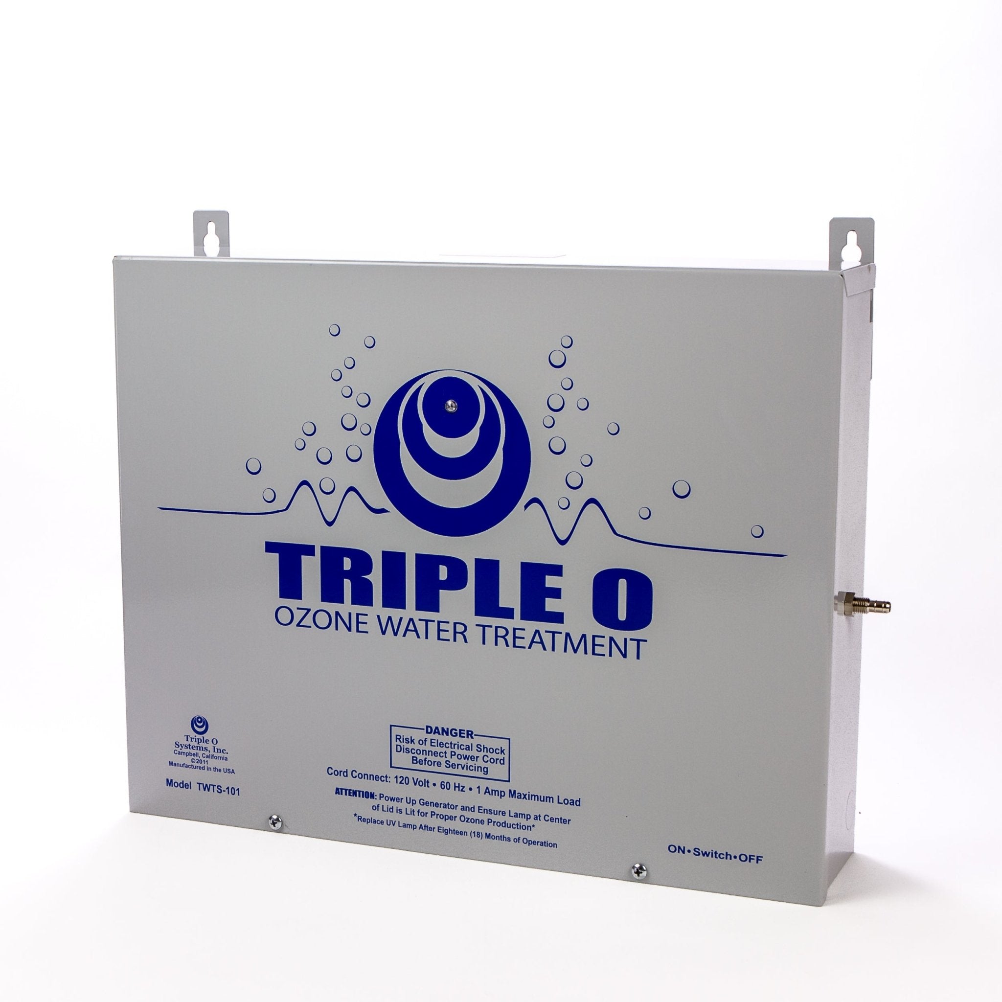 Triple O Ozone Well Water Treatment System - 120V or 220V - Quality Water Treatment