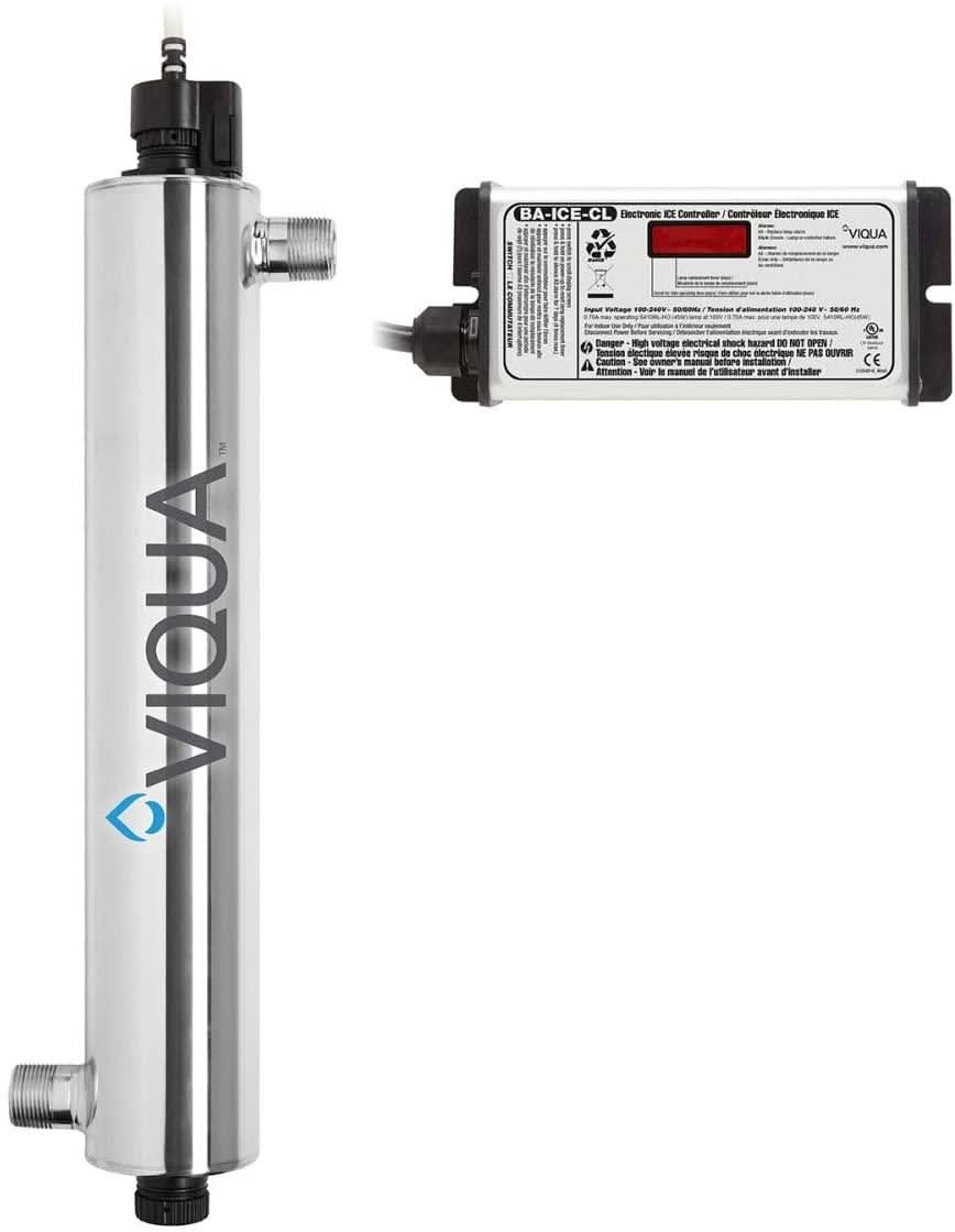 Viqua VH410 Home Stainless Steel UltraViolet Water Disinfection System