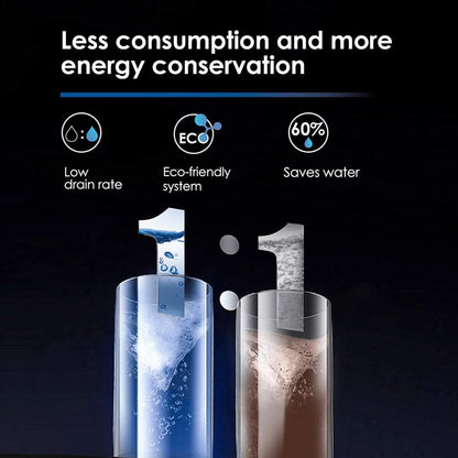 Water Filtration System Waterdrop Reverse Osmosis Tankless Water Filter - G2 RO Undersink Series - WD-G2-B