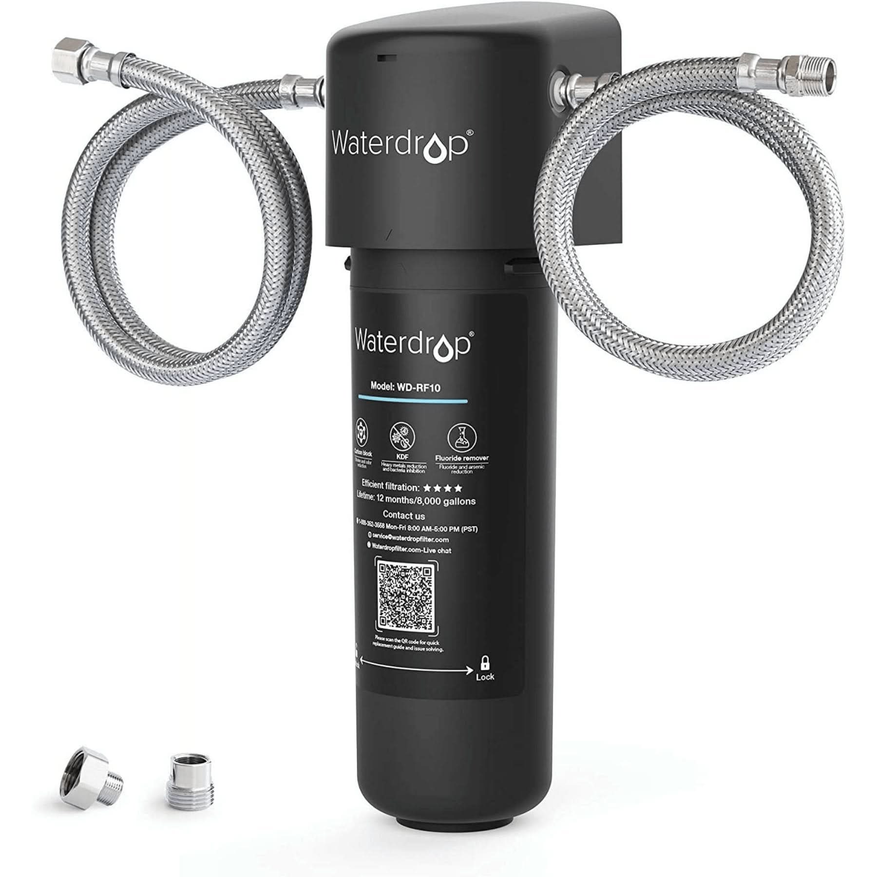 Water Filtration System WaterDrop Water Filter | Under Sink Direct Connect Filtration System