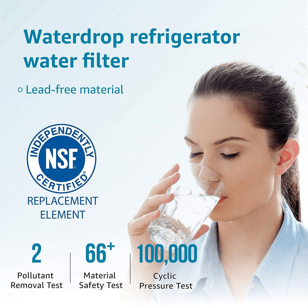 Waterdrop Inline Ice Maker and Refrigerator Filter, NSF Certified High  Capacity